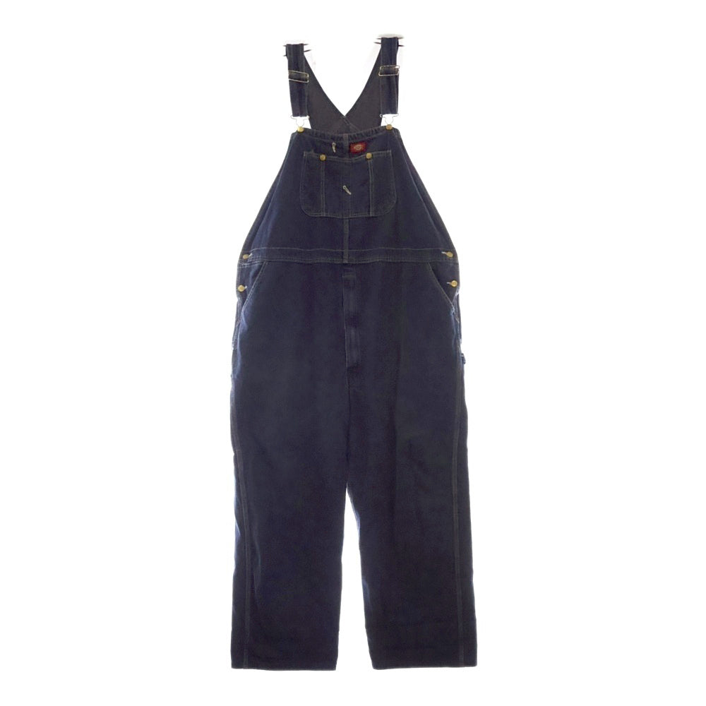 Dickies(ディッキーズ) STONEWASHED INDIGO BIB OVERALL ワンポイントロゴ オーバーオール インディゴ