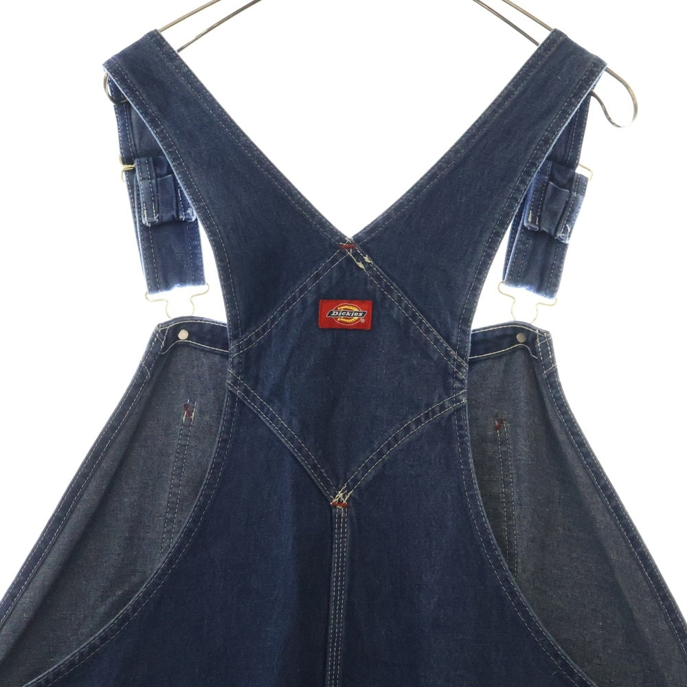 Dickies(ディッキーズ) STONEWASHED INDIGO BIB OVERALL ワンポイントロゴ オーバーオール インディゴ