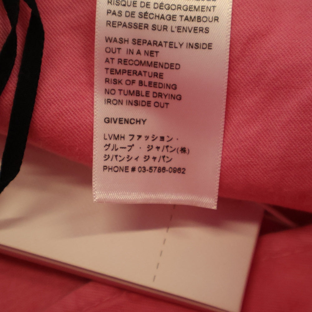 GIVENCHY(ジバンシィ) 21SS MINI DENIM SKIRT BW40GW50MC サイドジップ ミニデニムスカート レディース ピンク