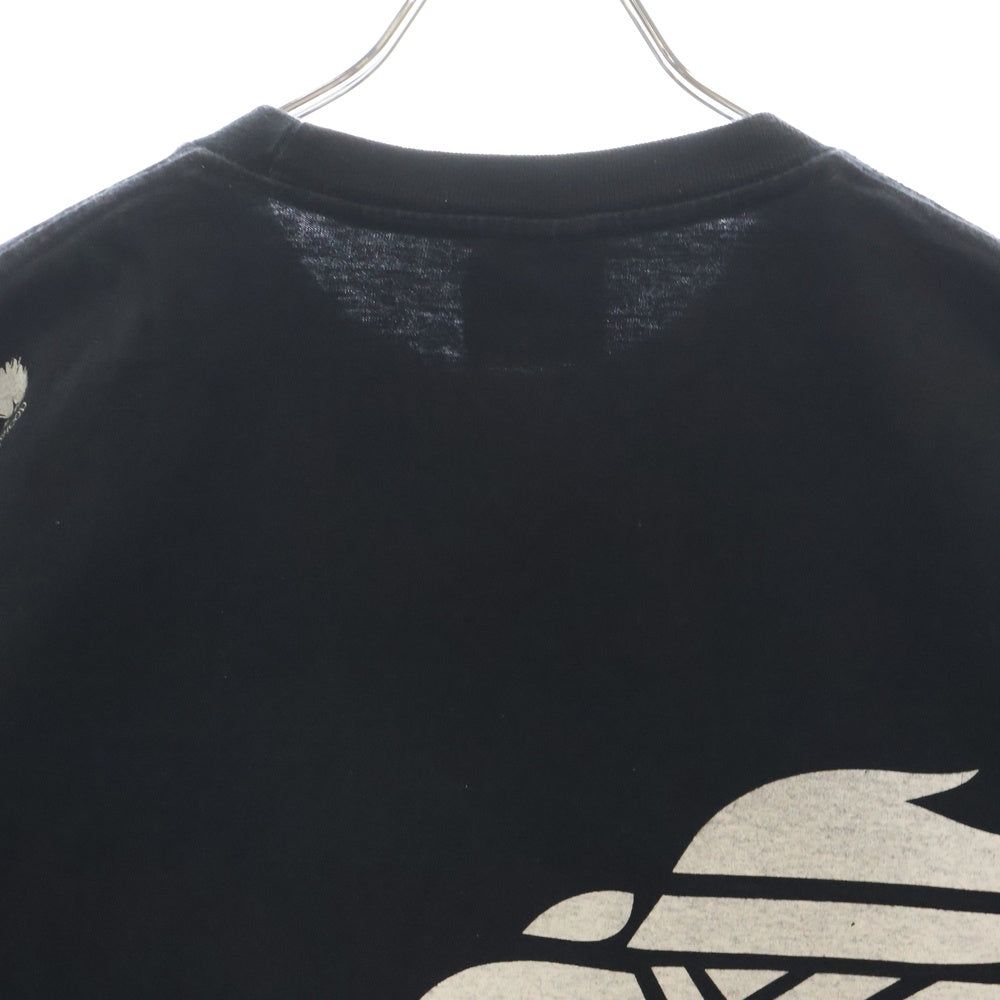 NEIGHBORHOOD(ネイバーフッド) フロントロゴプリント半袖カットソー 半袖Tシャツ ブラック