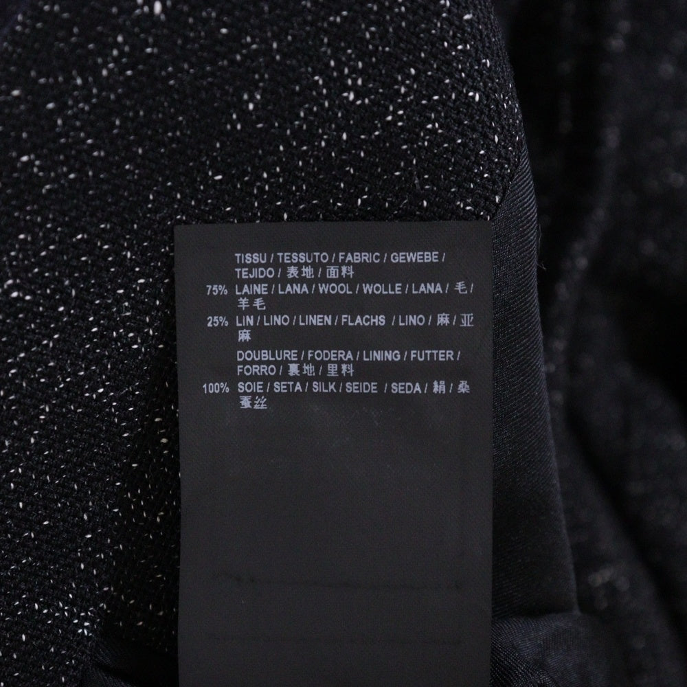 SAINT LAURENT PARIS(サンローランパリ) ジャガード 2Bテーラードジャケット ブラック 416408 Y522L