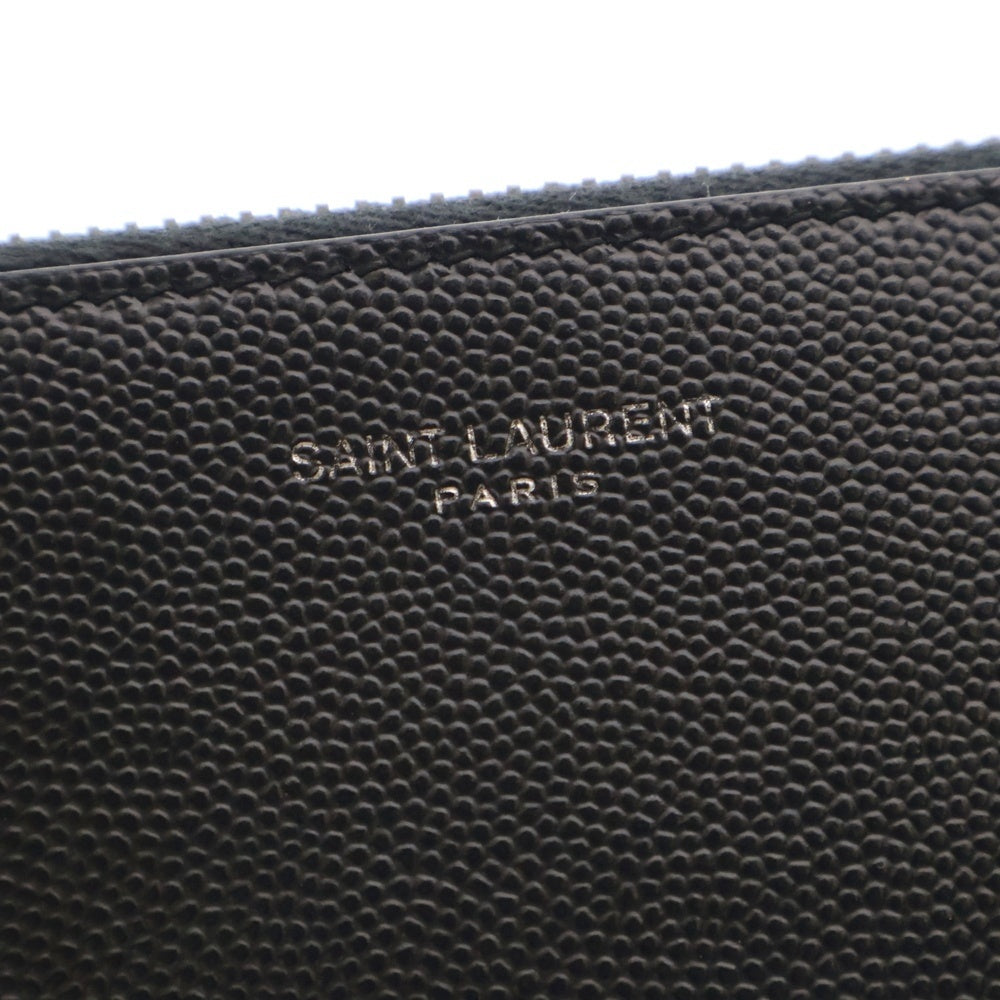SAINT LAURENT PARIS(サンローランパリ) ジップ タブレットホルダー クラッチ バッグ ブラック 683865 0523