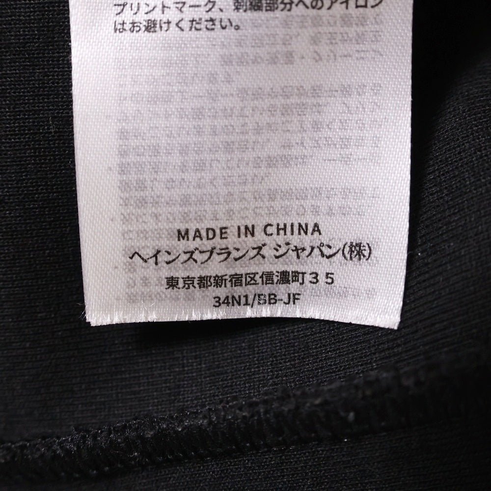 CHAMPION(チャンピオン) FRONT LOGO SWEATSHIRTS フロントロゴスウェットトレーナー ブラック C8-WS004
