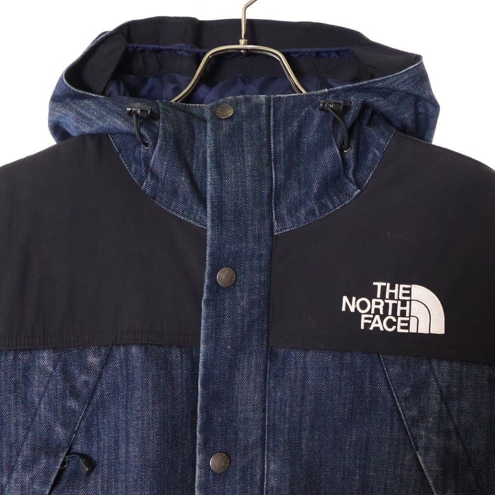 SUPREME(シュプリーム) 15SS ×THE NORTH FACE ノースフェイス DENIM DOT SHOT JACKET デニムジャケット マウンテンパーカー インディゴ