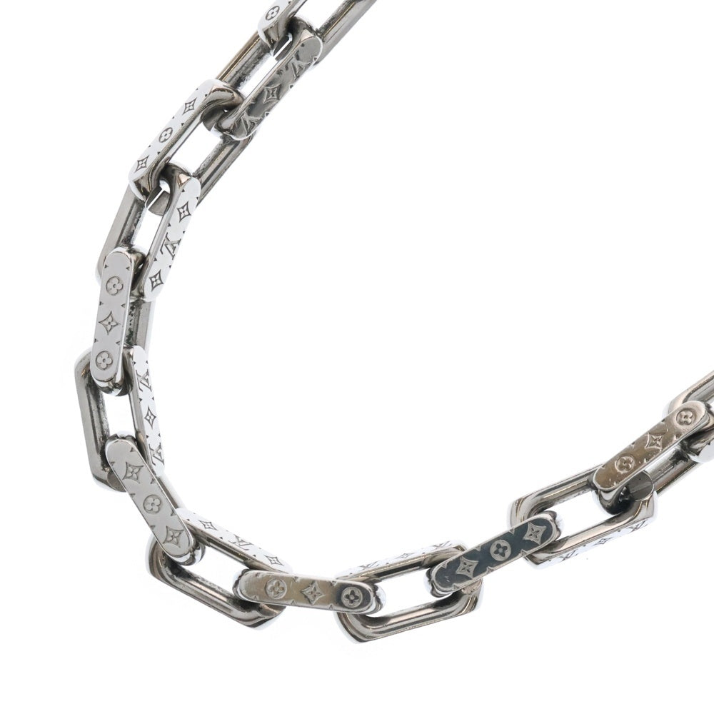 LOUIS VUITTON(ルイヴィトン) MONOGRAM CHAIN NECKLACE モノグラム コリエチェーン ネックレス M00307 シルバー