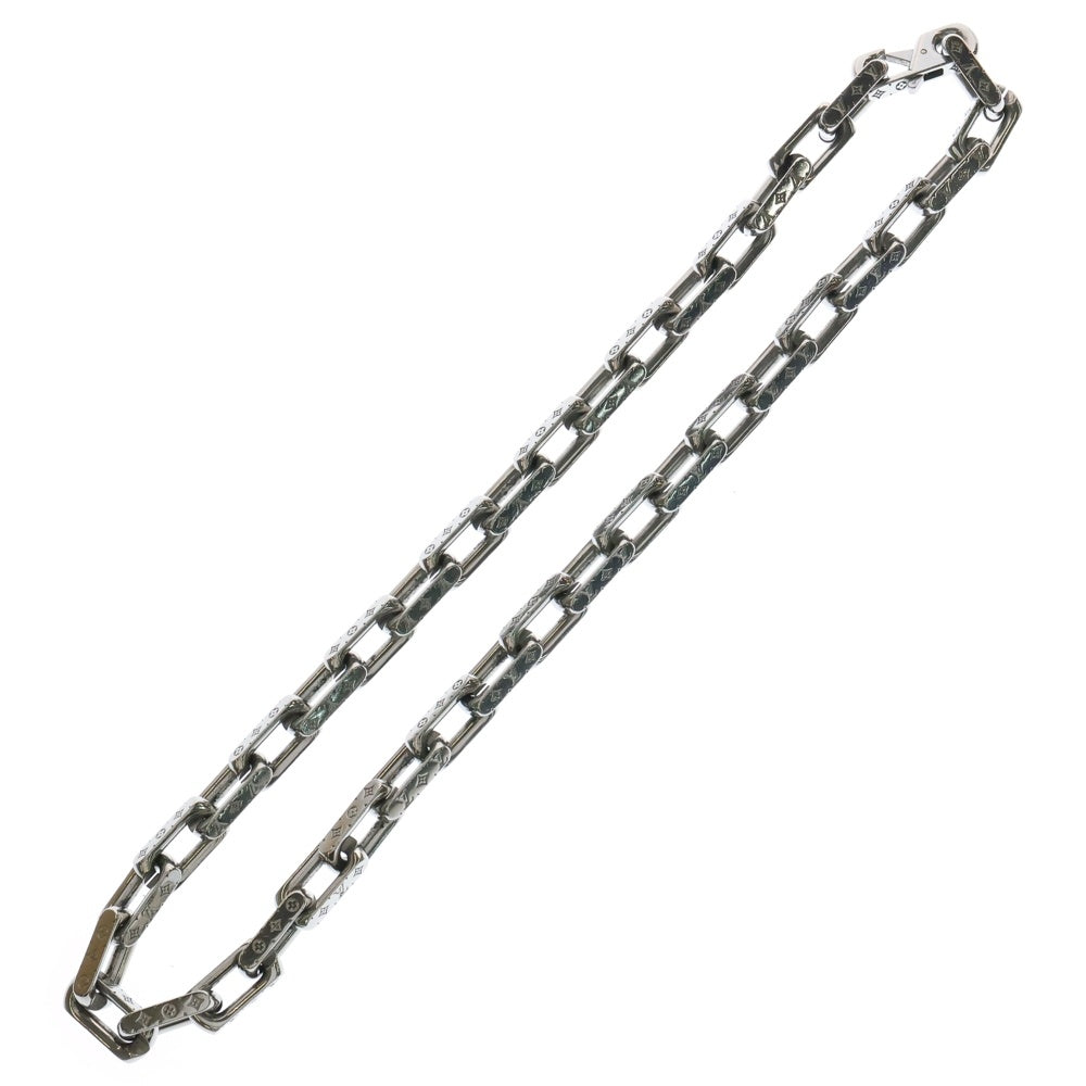 LOUIS VUITTON(ルイヴィトン) MONOGRAM CHAIN NECKLACE モノグラム コリエチェーン ネックレス M00307 シルバー