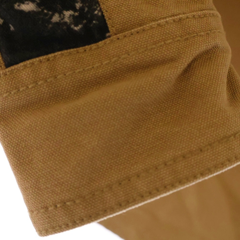 DIESEL(ディーゼル) S-Mich Printed Regular Fit Cotton Shirt レギュラーフィットコットンシャツジャケット ベージュ 0QGAC