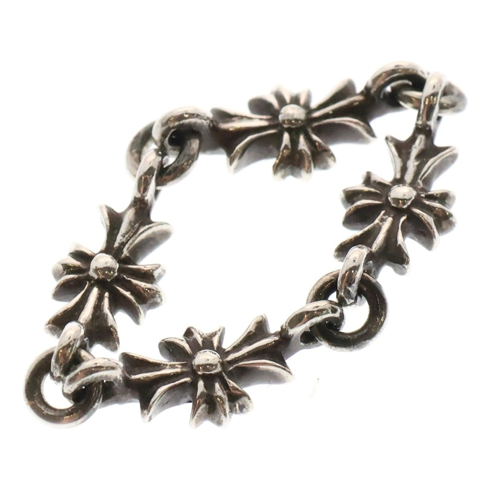 CHROME HEARTS(クロムハーツ) RING TNY E CH PLS タイニーECHプラスリング サファイア シルバー
