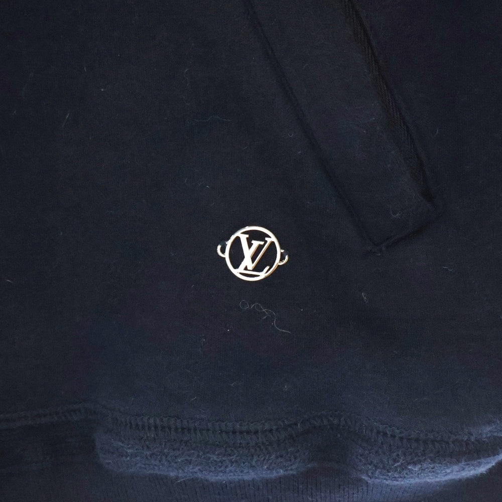LOUIS VUITTON(ルイヴィトン) 20SS LV Circle Logo Zip Hoodie RM201Q JUJ HFY42W LVサークルロゴ ジップパーカー フーディ ネイビー