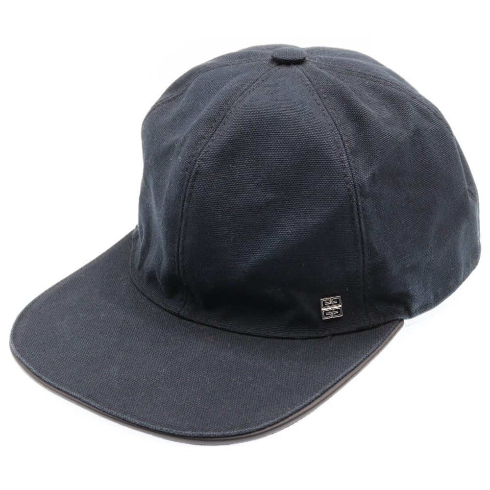 GIVENCHY(ジバンシィ) メタルロゴベースボールキャップ 帽子 ブラック