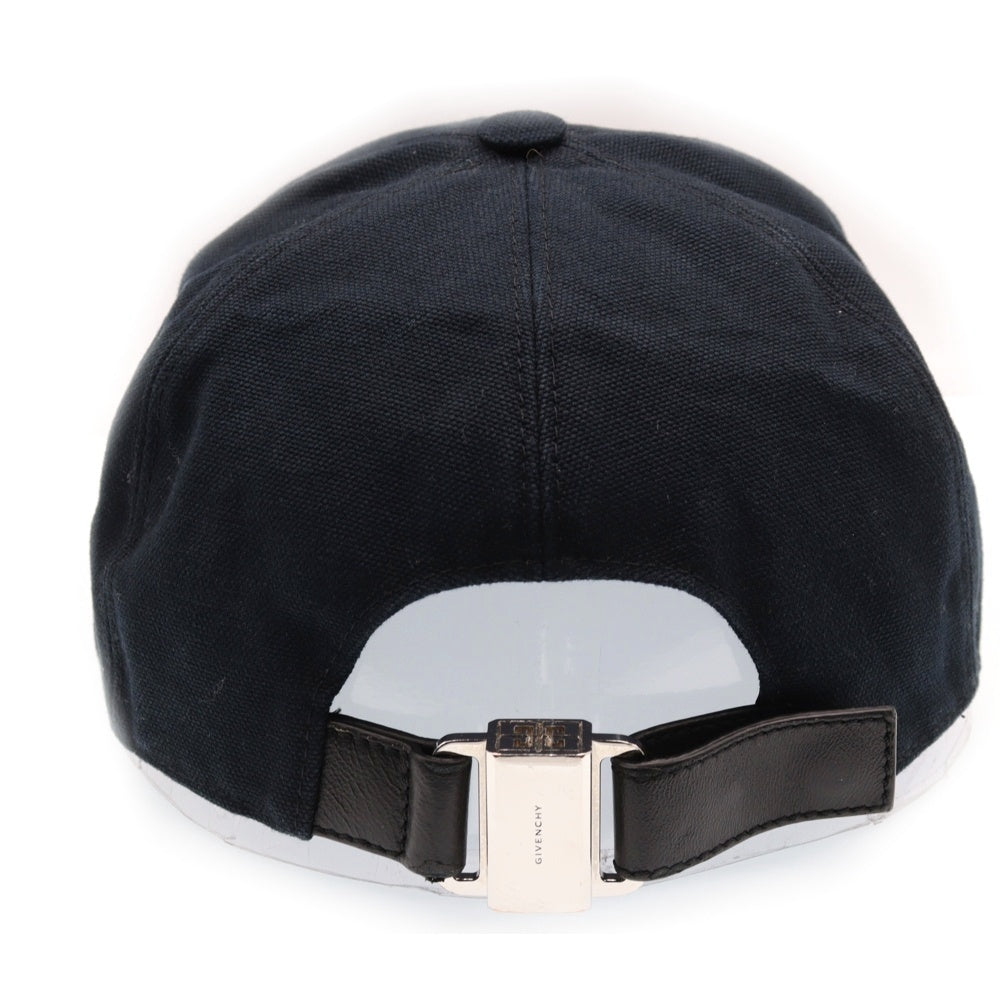 GIVENCHY(ジバンシィ) メタルロゴベースボールキャップ 帽子 ブラック