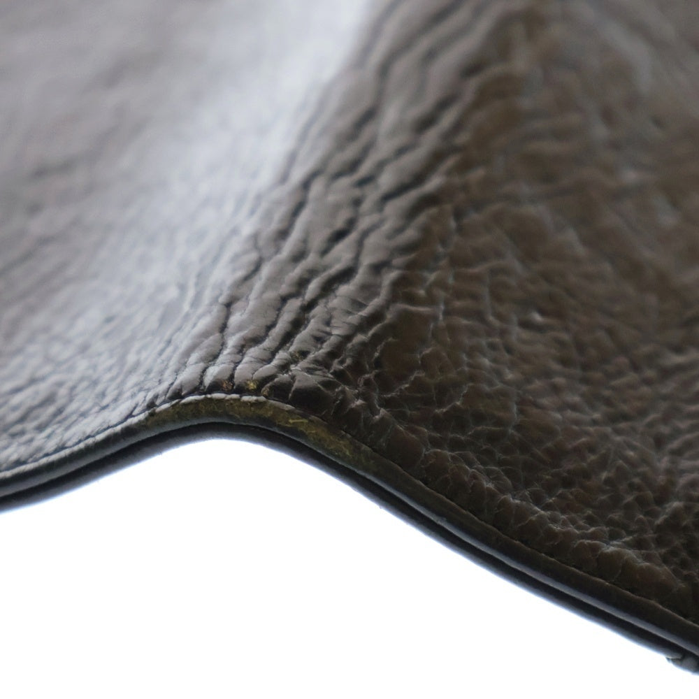 CHROME HEARTS(クロムハーツ) AGENDA PLAIN アジェンダ クロスボール レザーブレイド 手帳カバー ブラック
