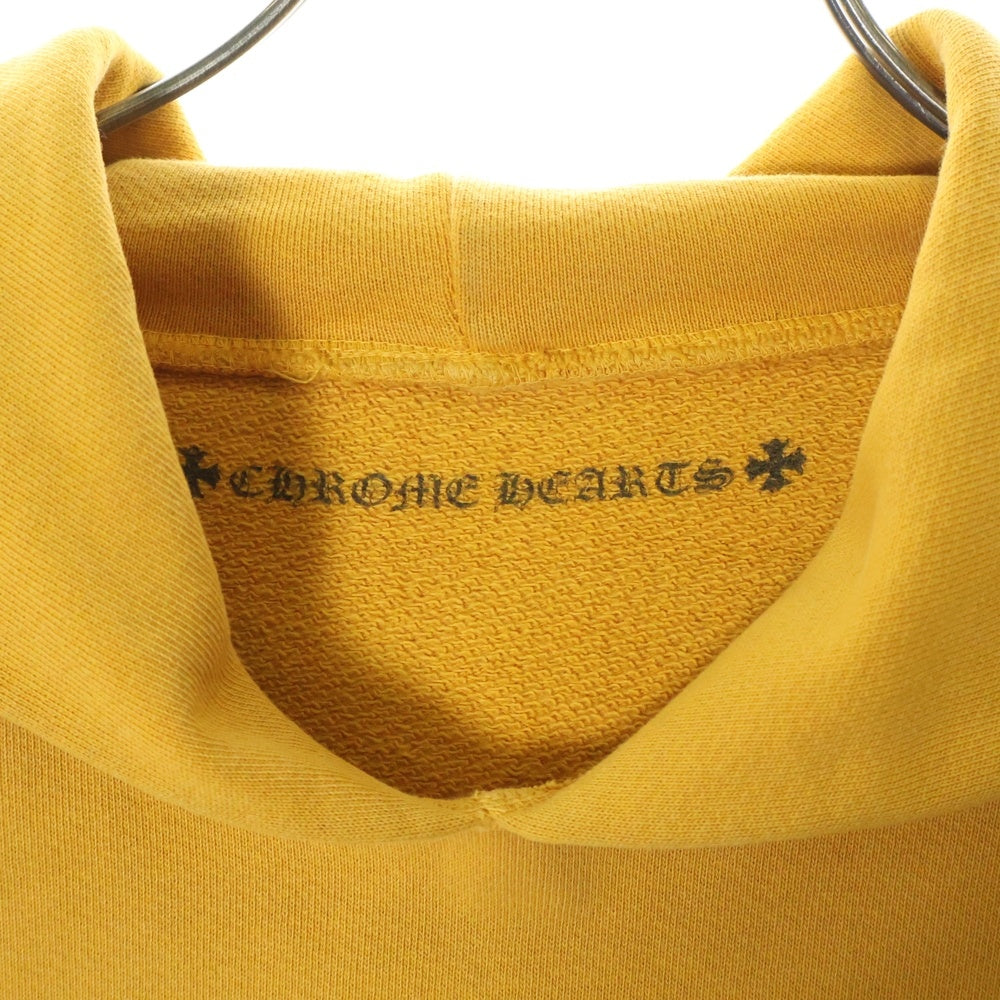 CHROME HEARTS(クロムハーツ) PPO mustard HD PLVR MATTY BOY バックプリントプルオーバースウェットパーカー フーディー マスタード