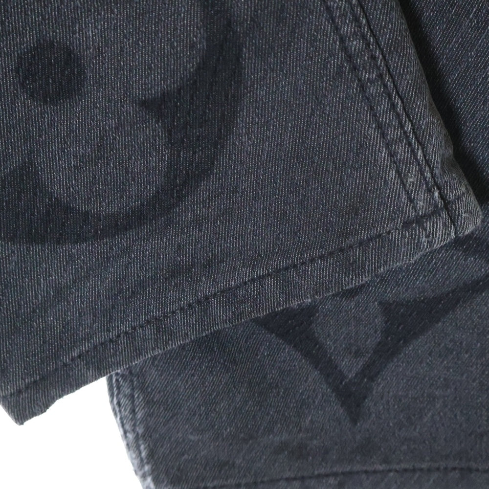 LOUIS VUITTON(ルイヴィトン) 25SS MONOGRAM FLOUR DENIM PANTS モノグラムフラワーデニムパンツ ジーンズ ブラック RM251M9 OWZ HSD15W