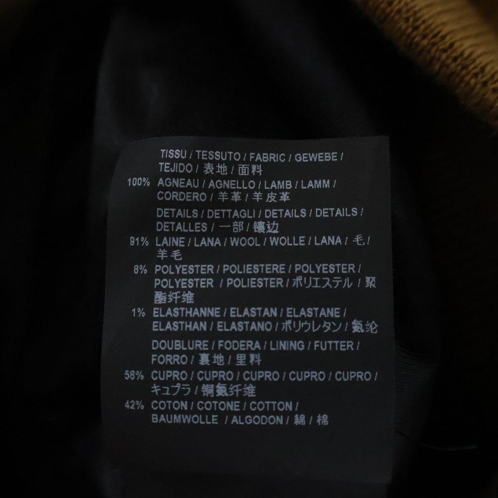 SAINT LAURENT PARIS(サンローランパリ) Suede Zip Jacket スエード フロントジップアップブルゾンジャケット ブラウン 500952