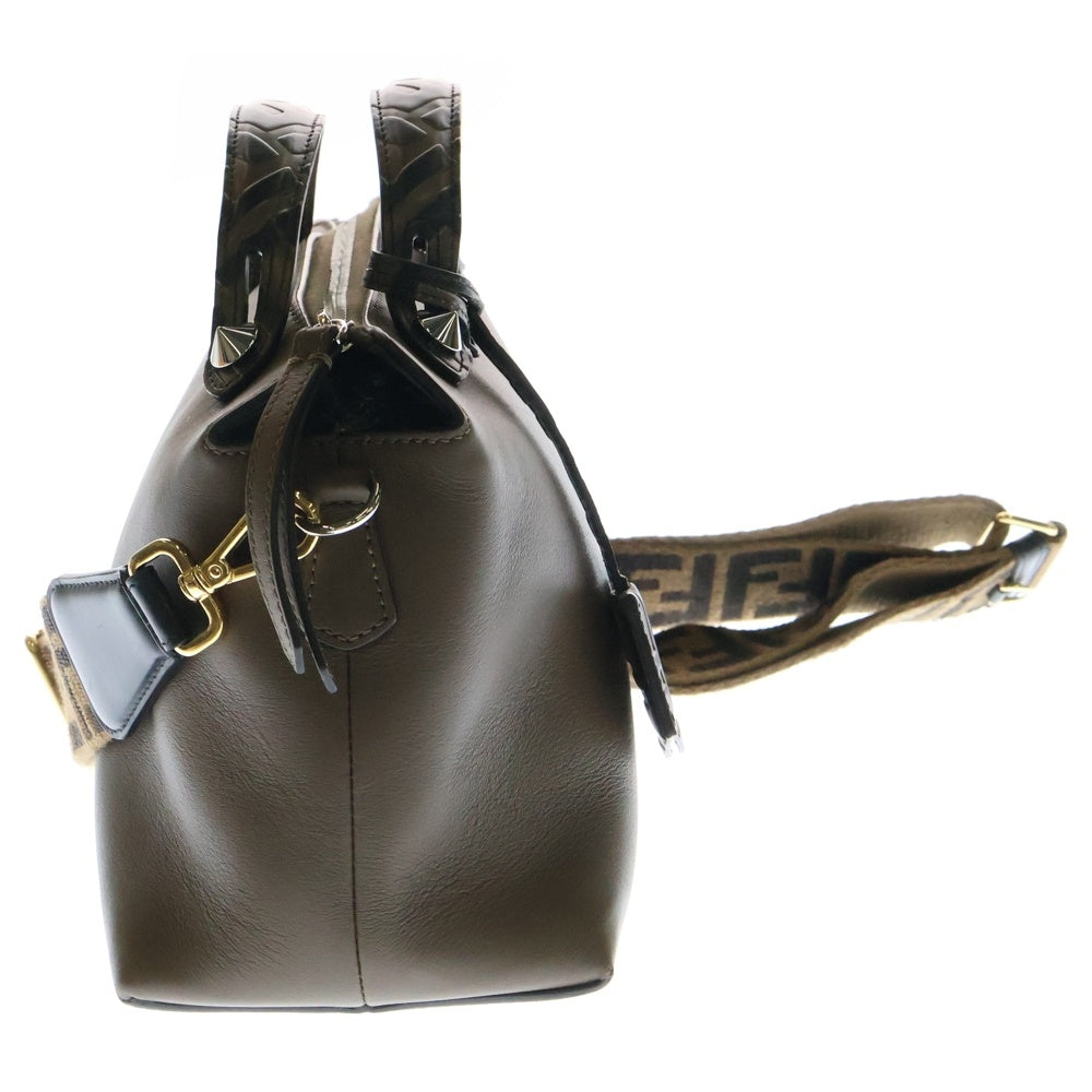 FENDI(フェンディ) バイザウェイ スタッズ ショルダーバッグ ブラウン 8BL 146 A6CO