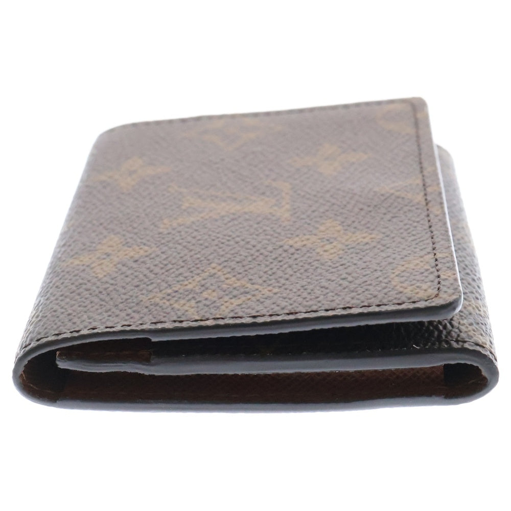 LOUIS VUITTON(ルイヴィトン) モノグラム アンヴェロップカルトドゥヴィジット 名刺入れ ブラウン M63801