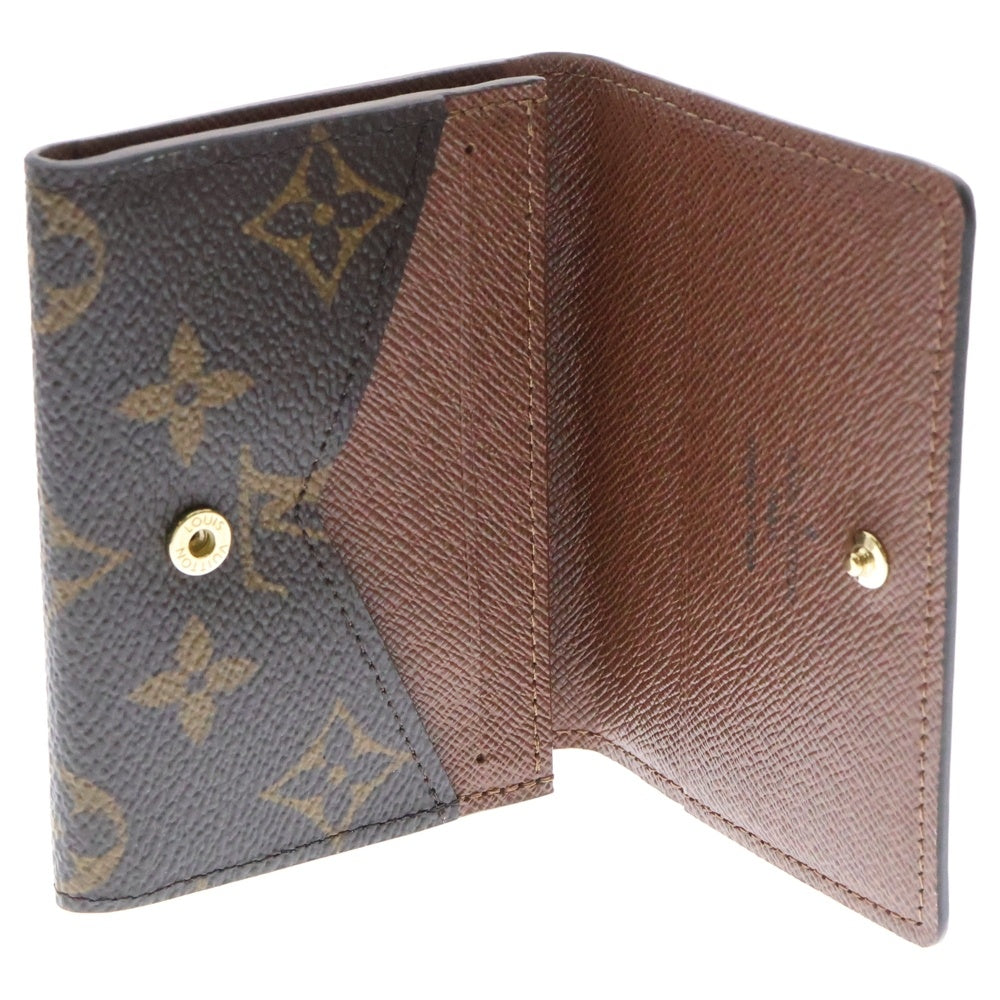 LOUIS VUITTON(ルイヴィトン) モノグラム アンヴェロップカルトドゥヴィジット 名刺入れ ブラウン M63801