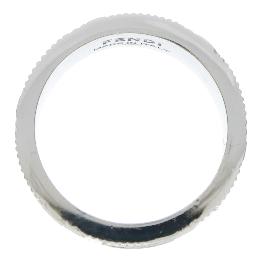 FENDI(フェンディ) シャドー FFロゴ シルバーリング シルバー 7AJ762