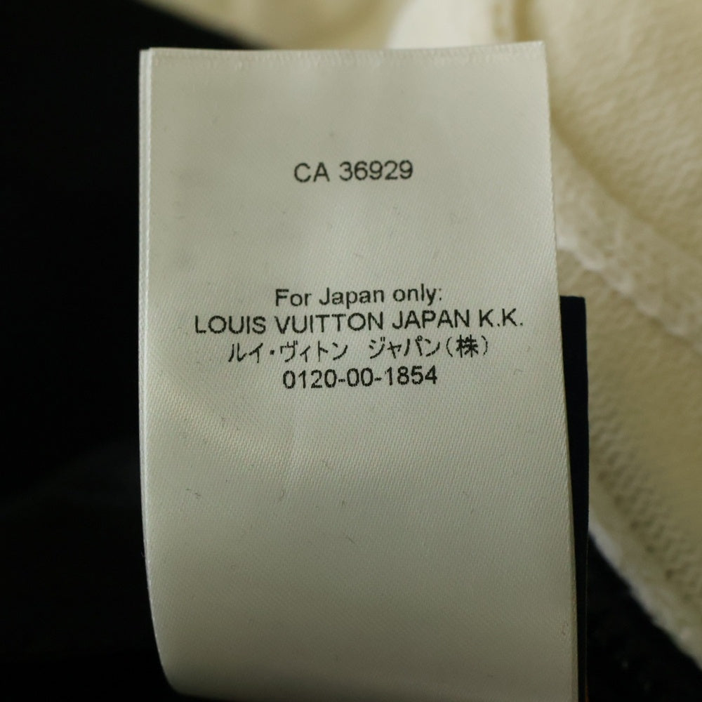 LOUIS VUITTON(ルイヴィトン) 24AW ニットカラーエンブロイダード テクニカル ジップアップブルゾンジャケット ブラック RM242MM JMP
