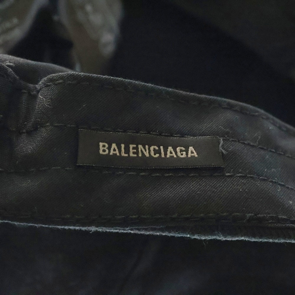 BALENCIAGA(バレンシアガ) ARCHETYPE LOGO CAP フロントロゴデザインキャップ 帽子 ブラック 782787 410B2