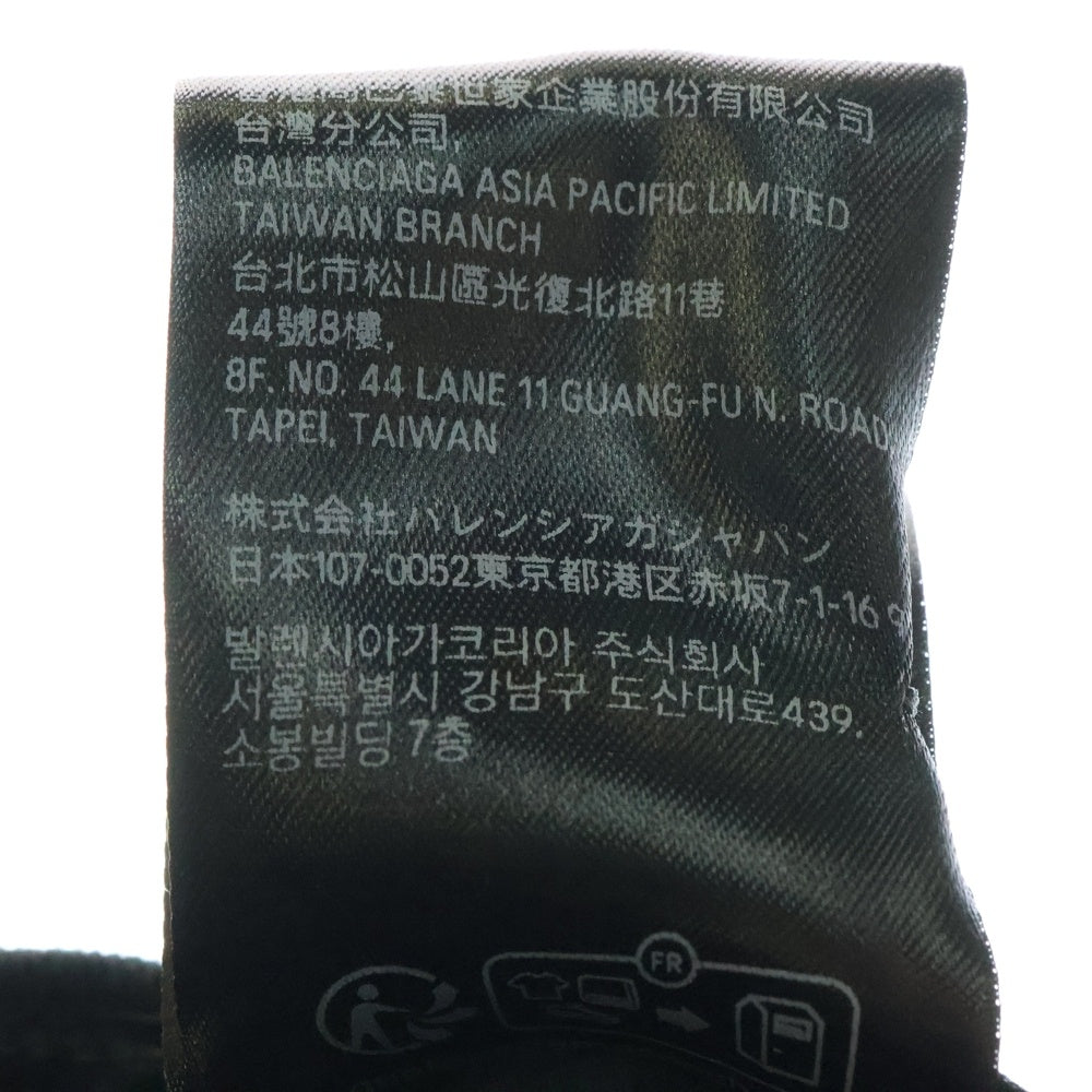 BALENCIAGA(バレンシアガ) ARCHETYPE LOGO CAP フロントロゴデザインキャップ 帽子 ブラック 782787 410B2