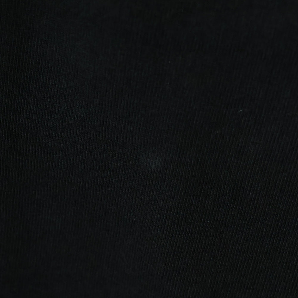 VINTAGE(ヴィンテージ) 90s GIVE BLOOD FIGHT PROBIE SCREEN STARSタグ 両面プリント クルーネック半袖Tシャツカットソー ブラック