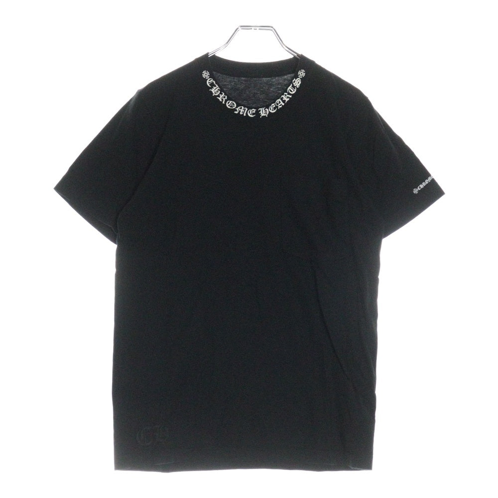 CHROME HEARTS(クロムハーツ) Neck Logo S/S Tee ネック ロゴ