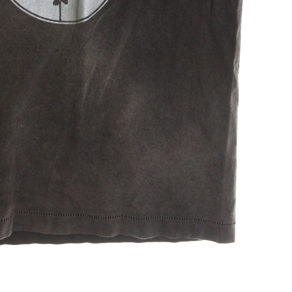 SAINT MICHAEL(セントマイケル) 21AW T-SHIRT FOCUS フォーカス クルーネックプリント半袖Tシャツ カットソー グレー SM-A21-0000-002