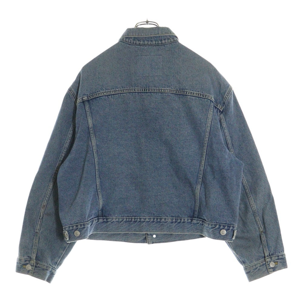BALENCIAGA(バレンシアガ) 16AW Swing Denim Jacket 再構築 スウイングデニムジャケット ジージャン インディゴ 446443 TSB06
