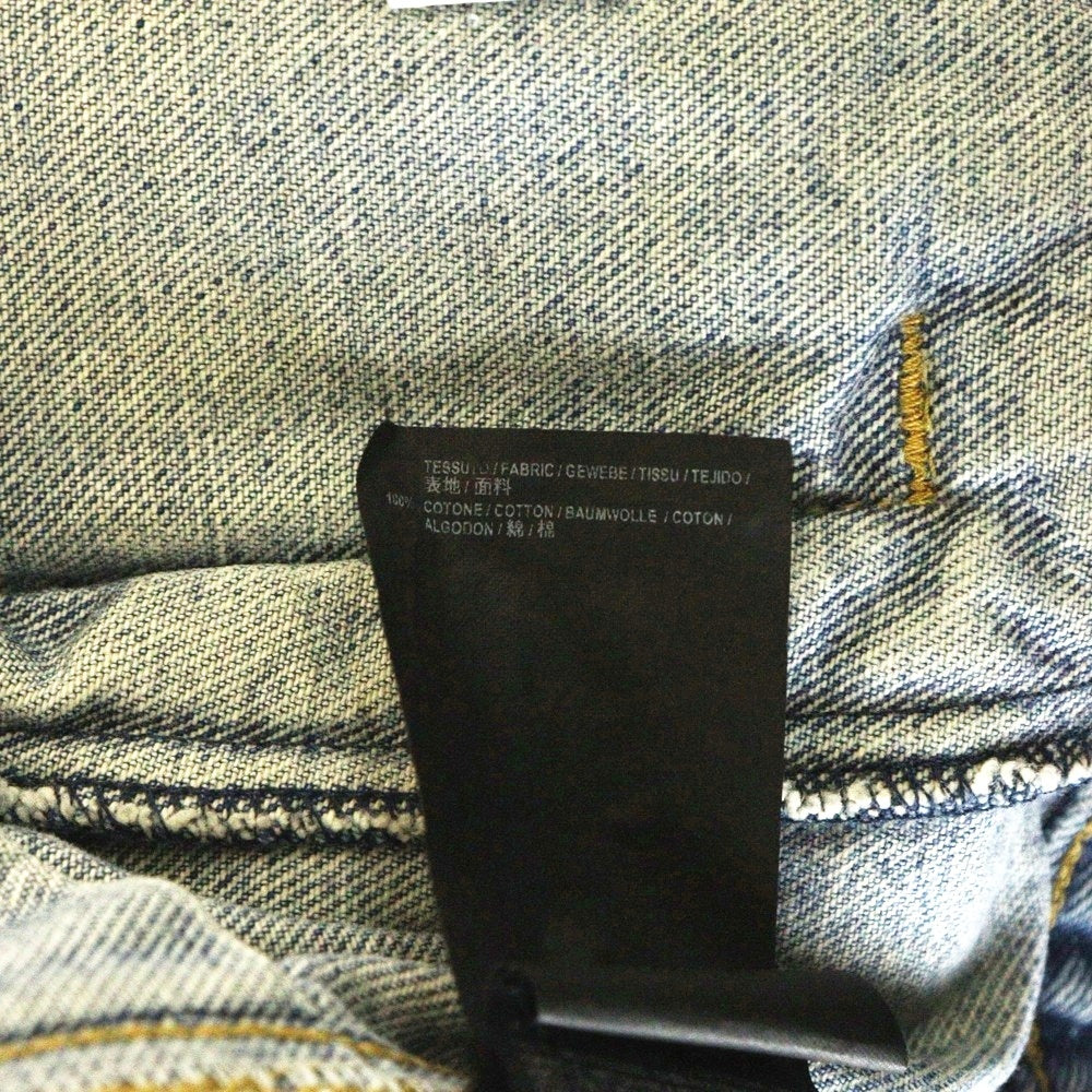 BALENCIAGA(バレンシアガ) 16AW Swing Denim Jacket 再構築 スウイングデニムジャケット ジージャン インディゴ 446443 TSB06
