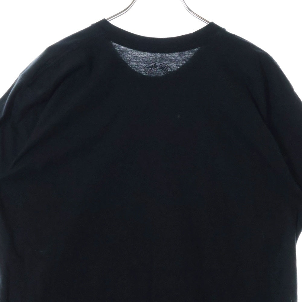 CHROME HEARTS(クロムハーツ) FOTI STRIPE T-SHIRT フォティ ストライプ クルーネック半袖Tシャツカットソー ブラック