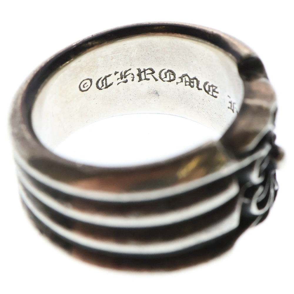 CHROME HEARTS(クロムハーツ) SPIDER BAND RING スパイダーバンドリング シルバー 18号