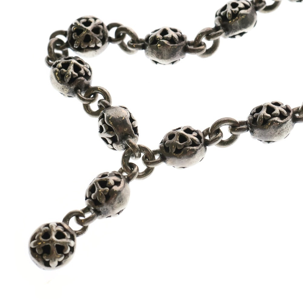 A&G(エーアンドジー) CROSS BALL WALLET CHAIN クロスボールウォレットチェーン シルバー