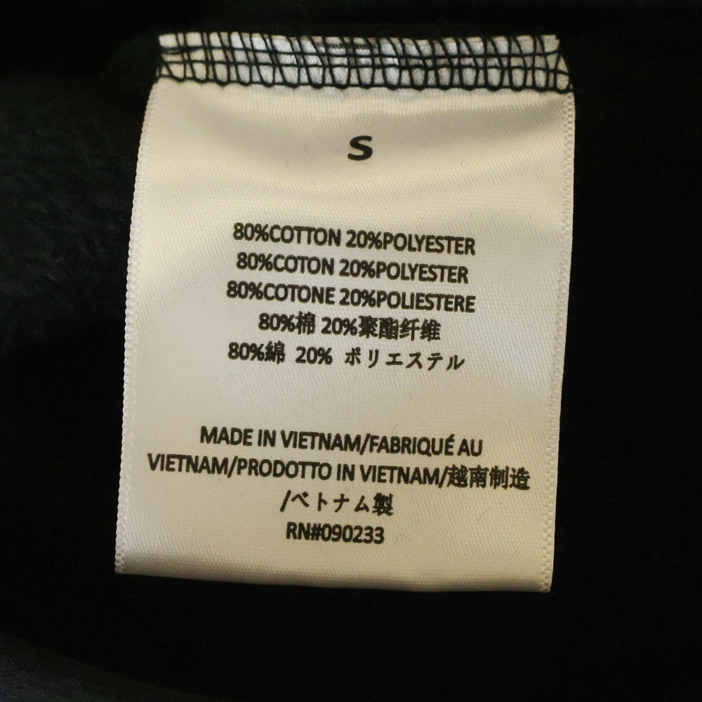 FEAR OF GOD ESSENTIALS(フィアオブゴッド エッセンシャルズ) バックラバーロゴ長袖ポロスウェットシャツ ブラック