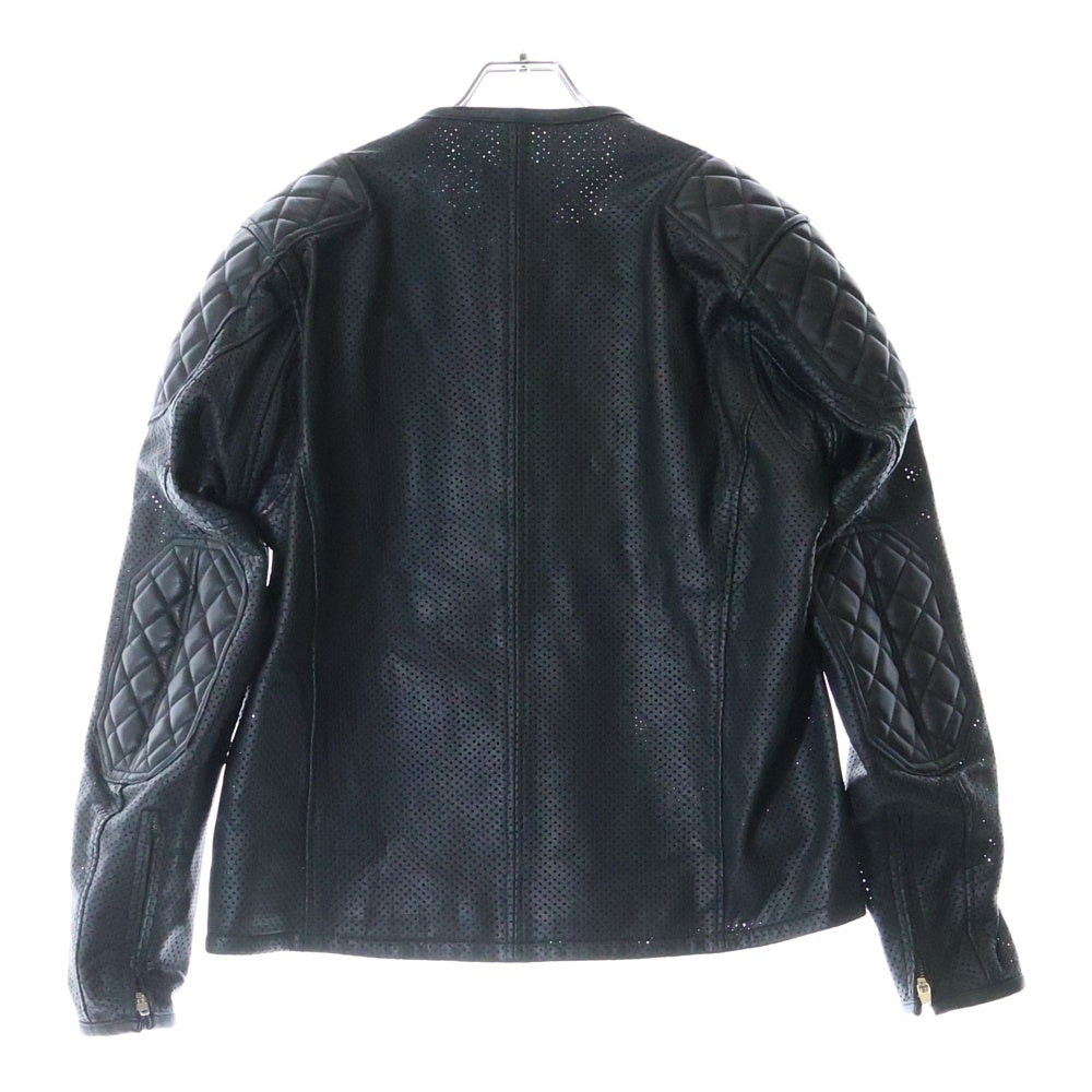 KADOYA(カドヤ) K'S LEATHER&K'S PRODUCT PL-EVO シングルライダースジャケット レザージャケット ブラック