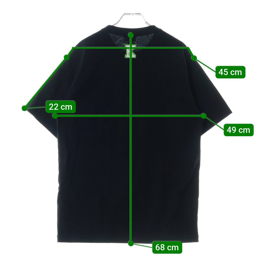 KENZO(ケンゾー) Pixel Oversized T-Shirt FD55TS4464SY ピクセル オーバーサイズ クルーネック半袖Tシャツカットソー ブラック
