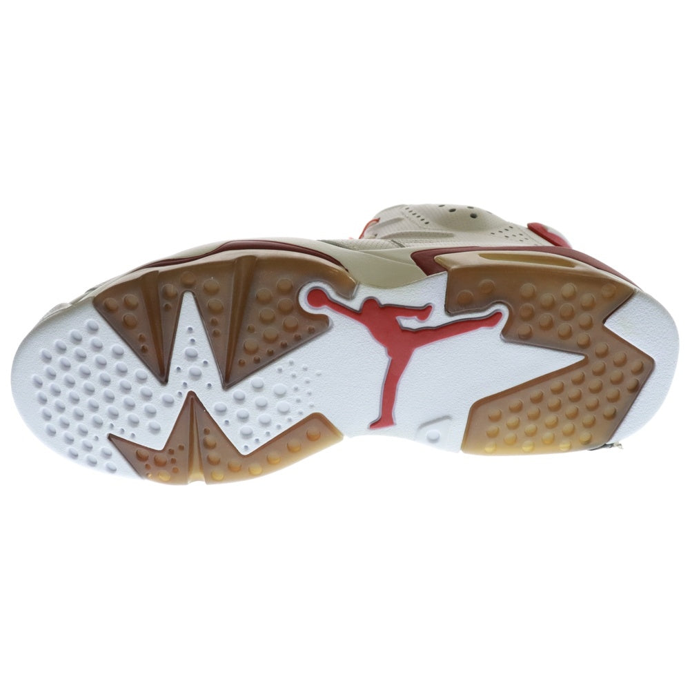 NIKE(ナイキ) AIR JORDAN 6 RETRO ALTENATE HARE 384664-113 エアジョーダン6 レトロ オルタネイト ヘア ハイカットスニーカー シューズ ホワイト/レッド US10.5/28.5cm