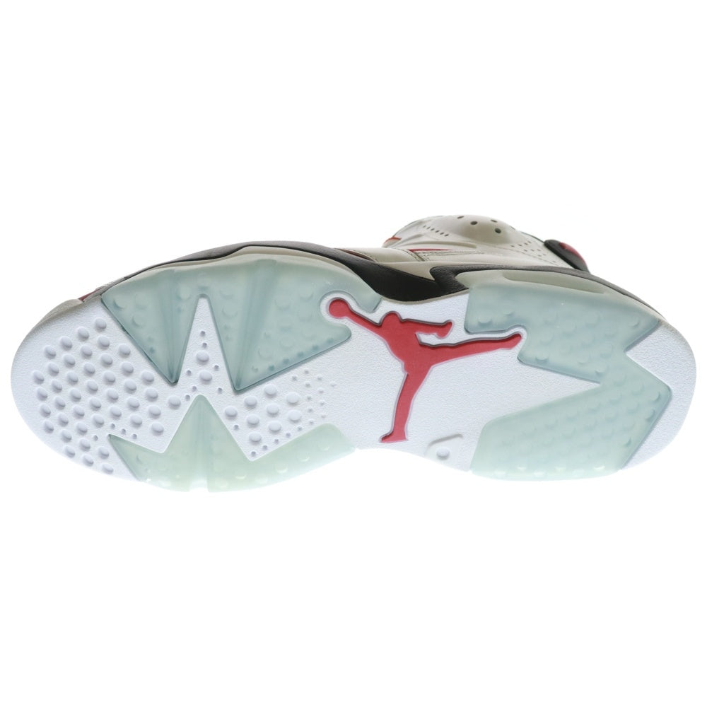 NIKE(ナイキ) AIR JORDAN 6 RETRO CARMINE CT8529-106 エアジョーダン6 カーマイン ハイカットスニーカー シューズ ホワイト/レッド US11/29cm