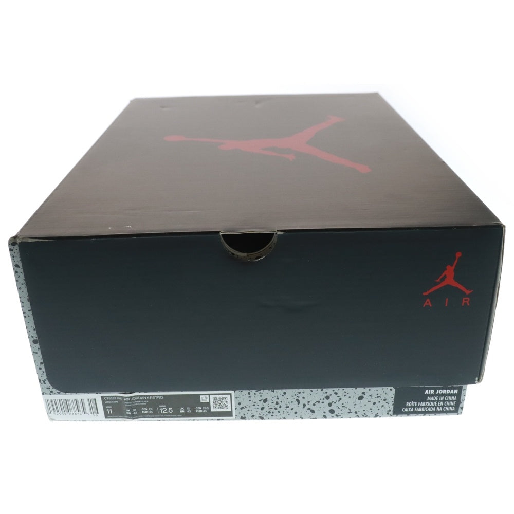 NIKE(ナイキ) AIR JORDAN 6 RETRO CARMINE CT8529-106 エアジョーダン6 カーマイン ハイカットスニーカー シューズ ホワイト/レッド US11/29cm