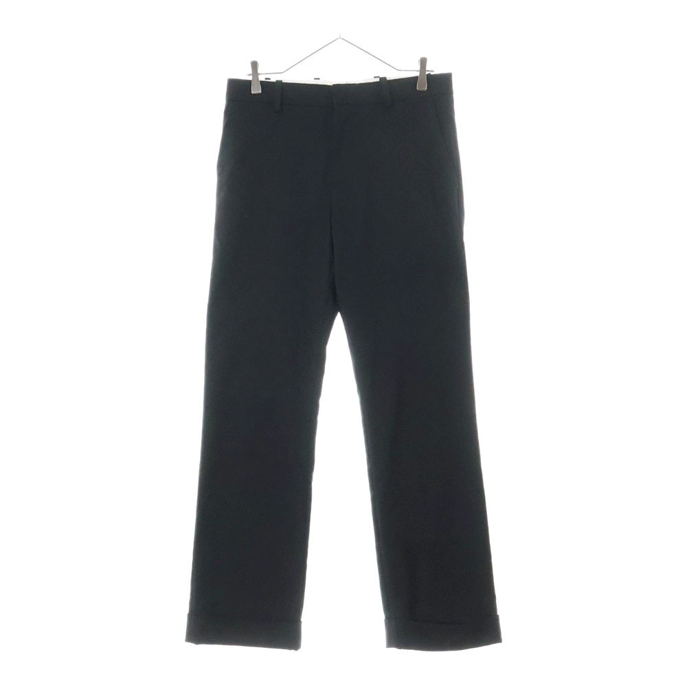 CHARLES JEFFREY LOVERBOY(チャールズジェフリーラバーボーイ) STRAIGHT CUT TROUSER PANT ストレイトカット トラウザーパンツ 総柄 ブラック