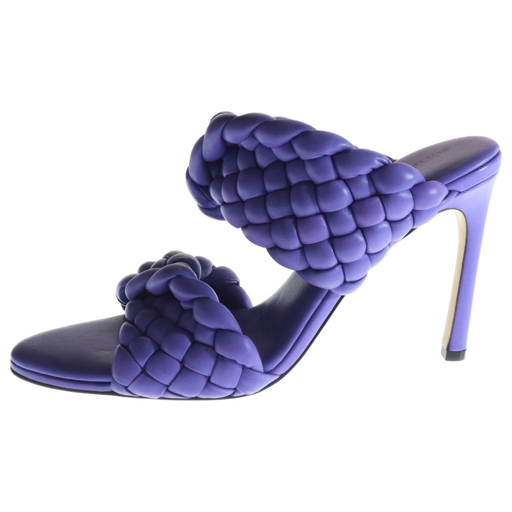 BOTTEGA VENETA(ボッテガヴェネタ) PADDED INTRECCIO NAPPA SANDAL 618757VBTGO イントレチャート サンダル レディース パープル