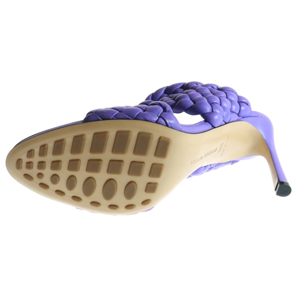 BOTTEGA VENETA(ボッテガヴェネタ) PADDED INTRECCIO NAPPA SANDAL 618757VBTGO イントレチャート サンダル レディース パープル