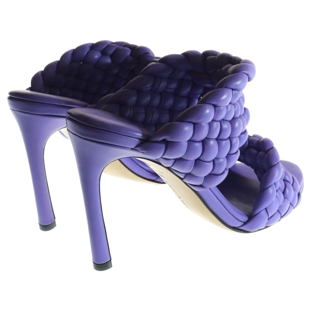 BOTTEGA VENETA(ボッテガヴェネタ) PADDED INTRECCIO NAPPA SANDAL 618757VBTGO イントレチャート サンダル レディース パープル