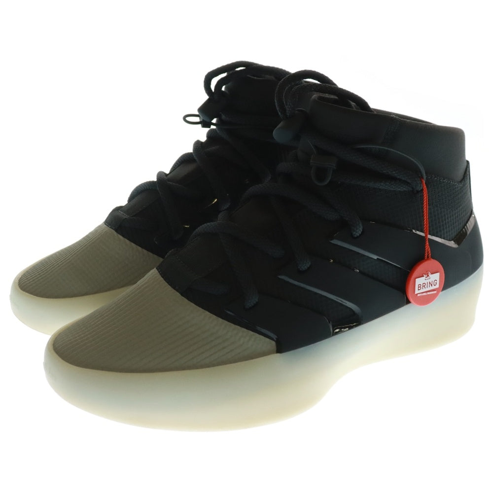 FEAR OF GOD ESSENTIALS(フィアオブゴッド エッセンシャルズ) × adidas ATHLETICS 1 BASKETBALL IE6179 アスレチックス1バスケットボールスニーカー シューズ ブラック US10/28.0cm