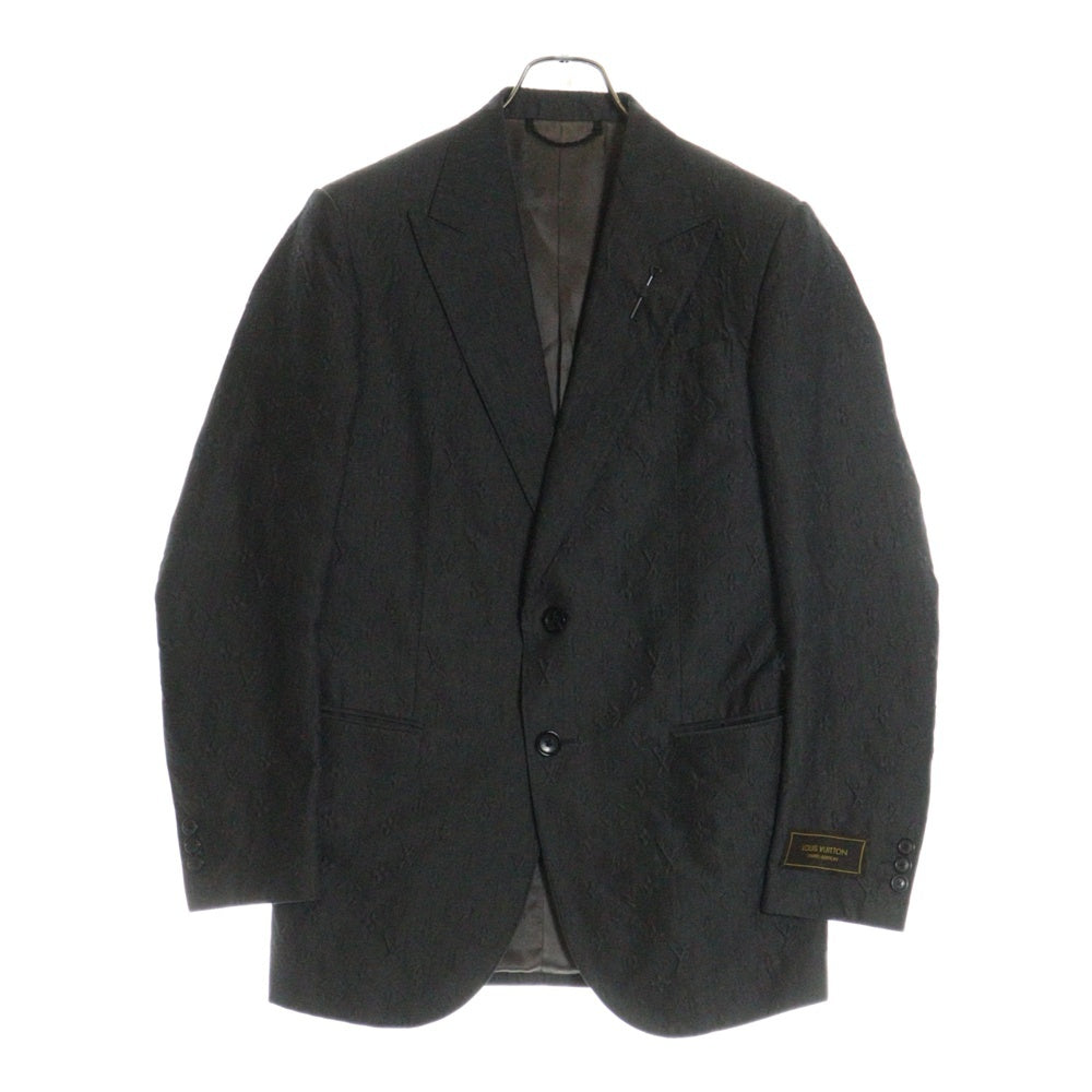 LOUIS VUITTON(ルイヴィトン) 22AW モノグラムエンボス テーラードジャケット グレー RM222Q NN1 HKJ42E