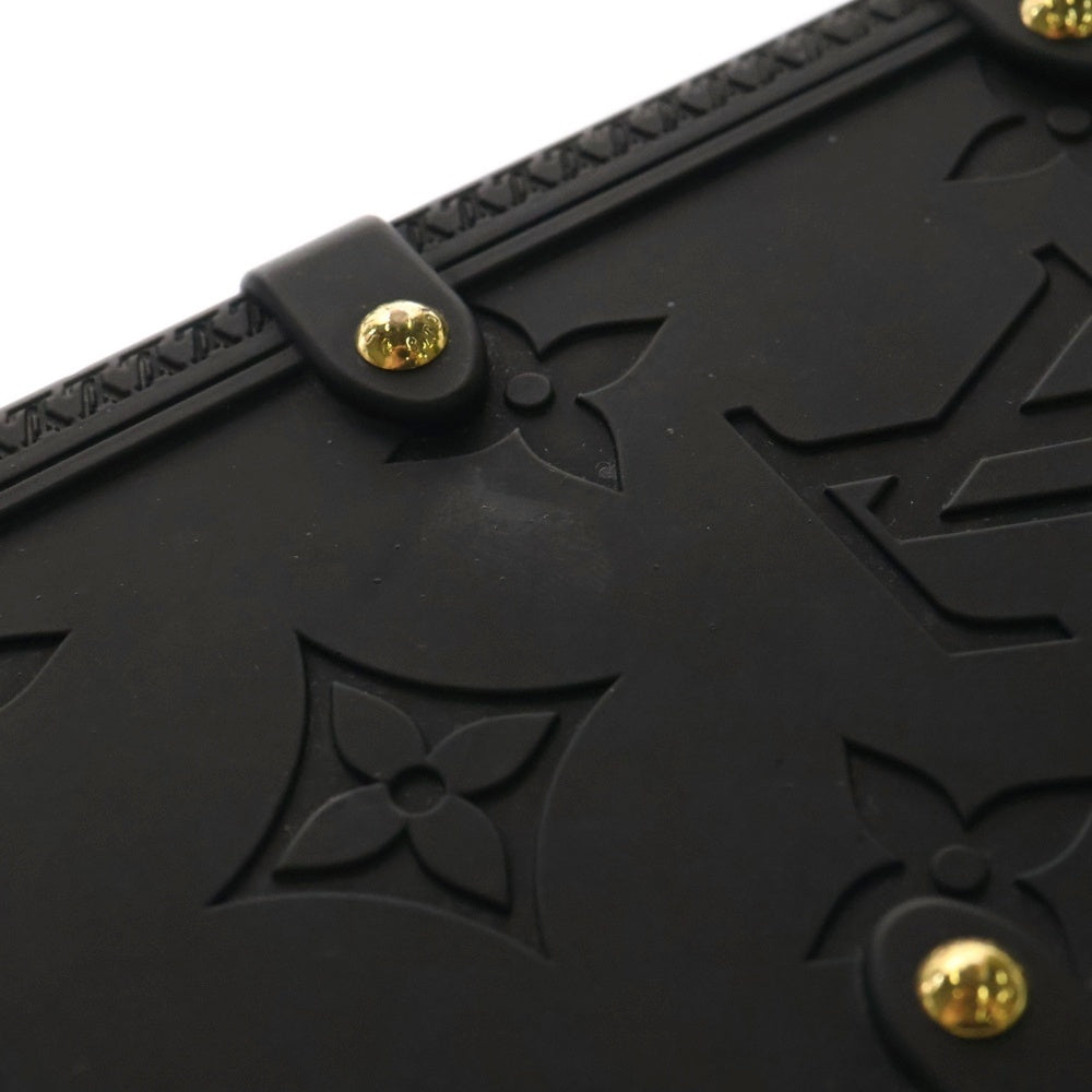 LOUIS VUITTON(ルイヴィトン) モノグラム ショルダー スマホ ケース iPhone14Pro ブラック/ゴールド BC0233