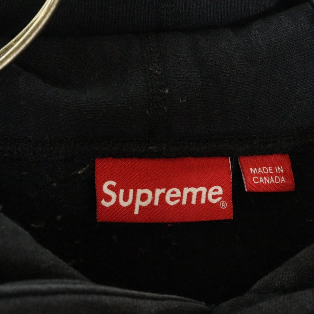 SUPREME(シュプリーム) 20AW Cross Box Logo Hooded Sweatshirt クロスボックスロゴスウェット プルオーバーパーカー ブラック