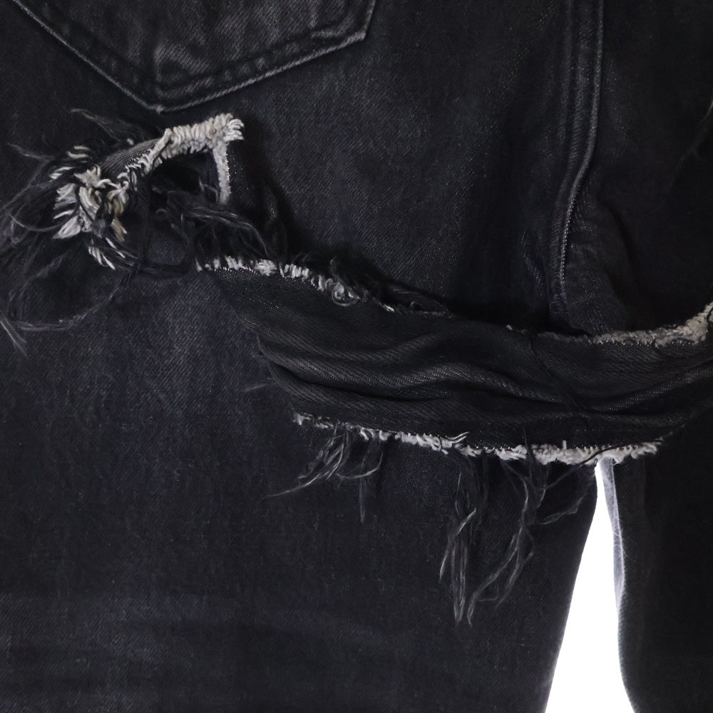 THUG CLUB(サグクラブ) 24AW Chimera Pants サグクラブ キメラ デニムパンツ ブラック TC24PT2001