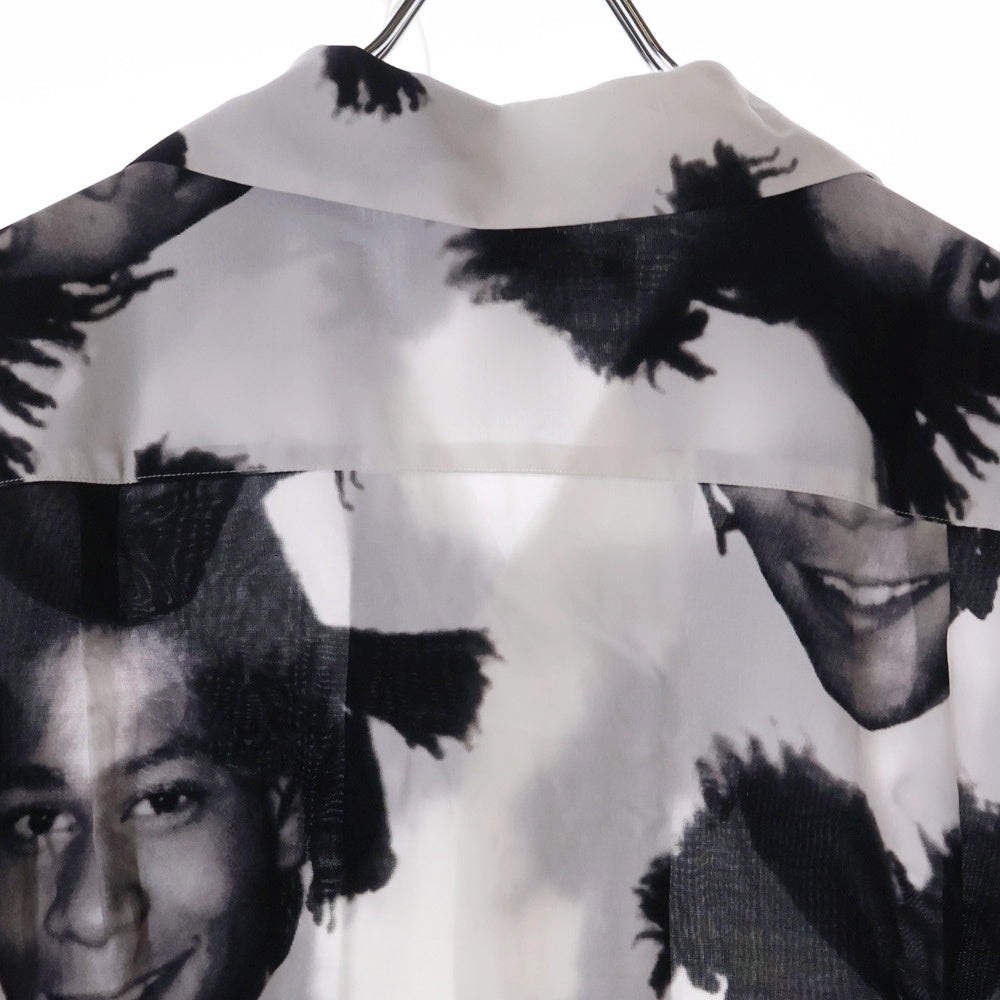 WACKO MARIA(ワコマリア) 23SS JEAN MICHEL BASQUIAT S/S HAWAIIAN SHIRT バスキア 半袖アロハシャツ ハワイアンシャツ ホワイト